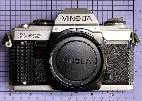 Minolta 500 restored and new - minolta,