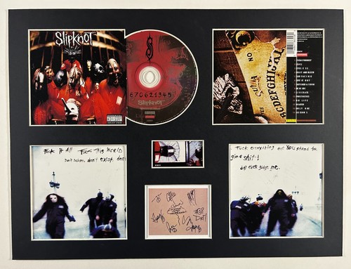 Slipknot signed autographed - signed,