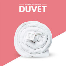 Polycotton Duvet and 2 Pillows Bedding Set Bundle Summer Spring All Togs & Sizes