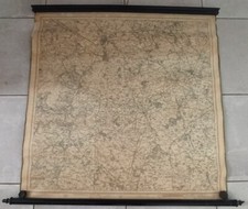 Cheshire Wrexham Flintshire Shropshire Antique Ordinance Map