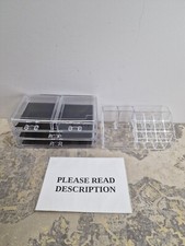 Make Up Organiser for Women Teenagers Acrylic Drawers Makeup Storage 12cm x 24cm