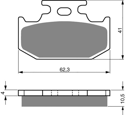 Goldfren s33 brake pads - goldfren,