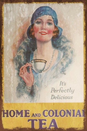 Vintage home colonial - home, tea