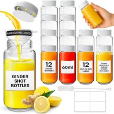 Small glass bottles - glass, with