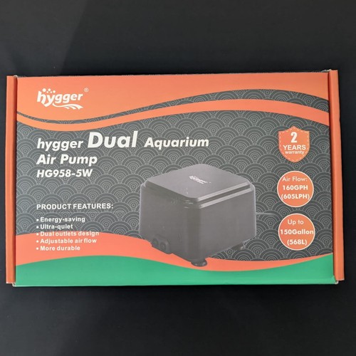 Hygger quiet aquarium air - hygger,