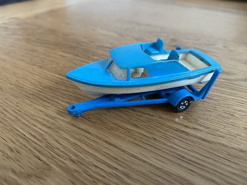 Vintage matchbox boat - matchbox, no