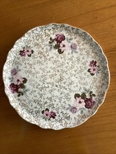 Vintage Old Foley Cake Plate