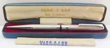 Vintage Solid Silver Yard O Led Propelling Pencil, Birmingham 1973.