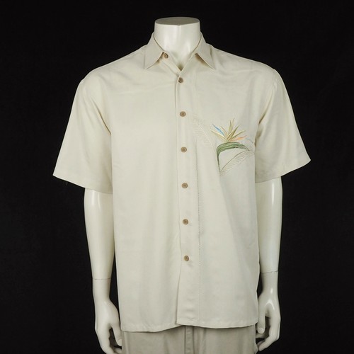 Bamboo cay hawaiian shirt mens - bamboo,