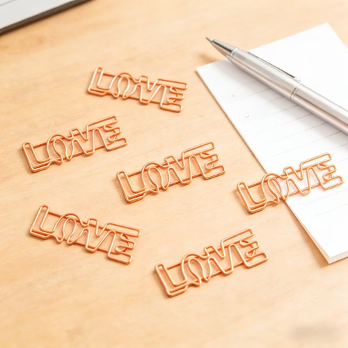 Love paperclip decorative - paperclip,