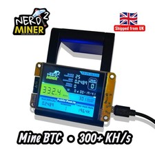 NerdMiner Bitcoin Miner - Low Power Hashing Device For Crypto Mining | UK Stock