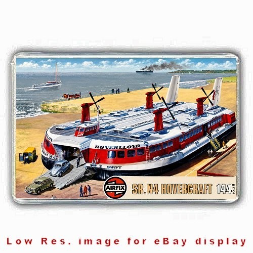 Retro airfix n4 - retro, hovercraft