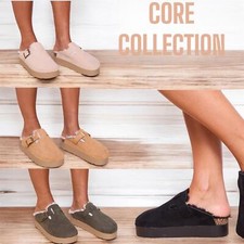 Women Platfrom Slip on Warm