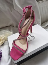 New Fuchsia pink diamanté