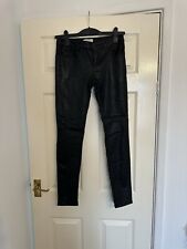Zara Skinny Coated Jeans 