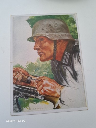 Postcard german ww2 - ,