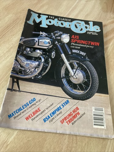 Classic motorcycle magazine - classic,
