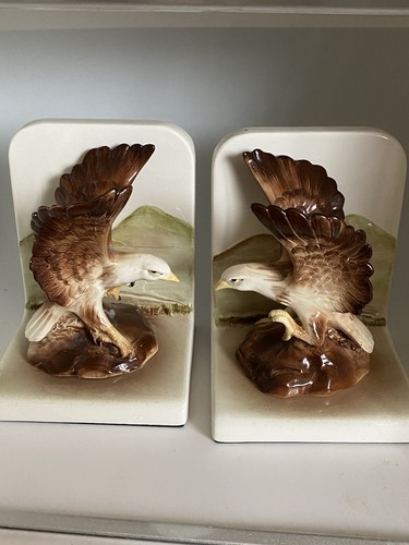Eagle bookends vintage birds - vintage,