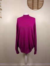 M&S Pink Magenta Pure New Wool