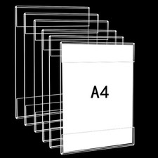 Market Price Display Made Easy with Acrylic Photo Frame and Table Sign