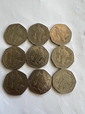 9 x  50p ( A soldier Carrying A Wounded Soldier 2006)