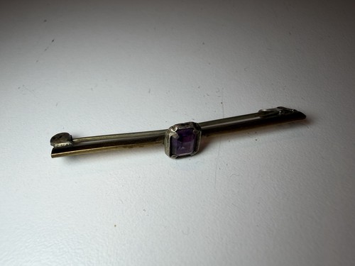 Vintage bar brooch - vintage,
