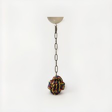 Parrot Chew Rope Swing Ball