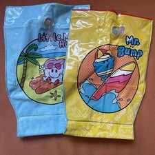 Mr Men Little Miss Inflatable Swimming Arm Bands - Mr Bump - Floaties - Age 2-4