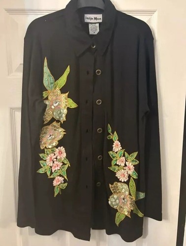 Indigo moon blouse - indigo,