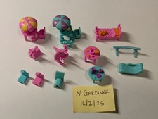 Vintage Bluebird Polly Pocket 1995 Pop-Up Clubhouse - Accessories only