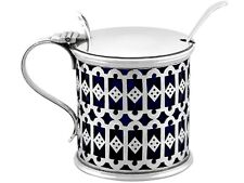 Sterling Silver Mustard Pot by
