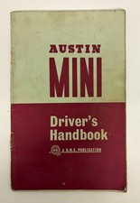 Austin Mini Van Pick-Up 1960s Drivers Handbook Manual Original Instruction Book