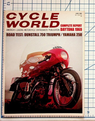 Cycle world june 1969 dunstall - world,