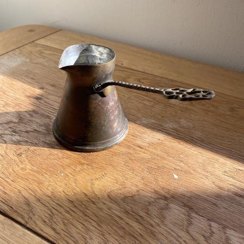 Vintage turkish copper coffee - copper,