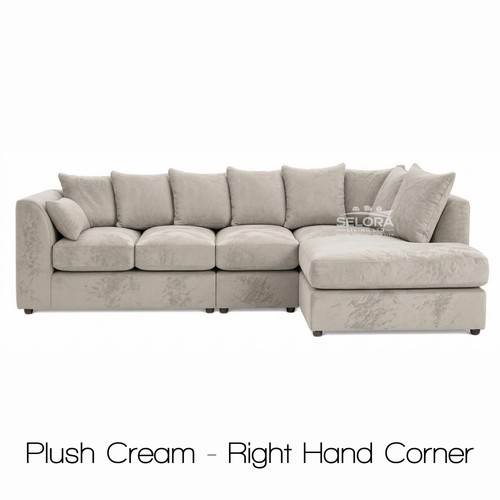 Xxl cream plush velvet - xxl,