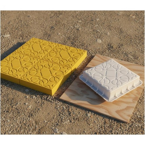Plastic paver mold - paver,