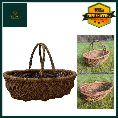 Natural woven willow garden - natural,