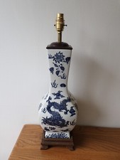 Large Chinese blue and white