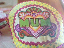 Emily Peacock Funky Mum designs cross stitch chart only / 1221