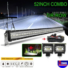 Tri Row 52'' LED Light Bar +