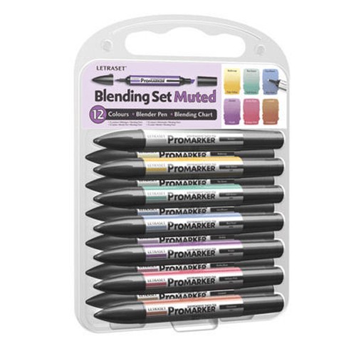 Letraset promarker blending - letraset,