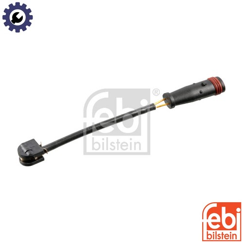 Warning contact brake pad - warning,