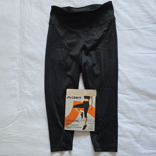 Crivit women black capri - crivit,