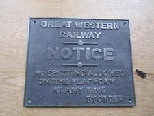12" GWR RAILWAY PLATFORM