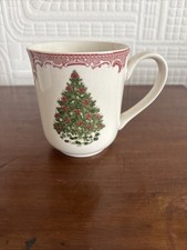 Vintage Johnson Brothers Christmas Tree Mug