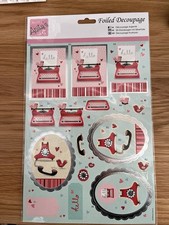 Anita’s Foiled Decoupage