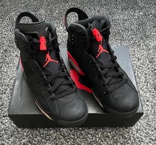 Nike Air Jordan 6 Retro Infrared Black 2014 UK 6.5