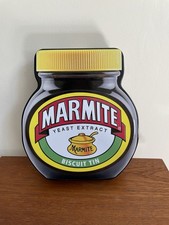 Marmite biscuit tin shape - tin, in