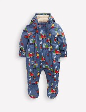 Boden Baby Kids Blue Trains