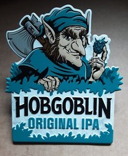 Wychwood Brewery new Hobgoblin Original IPA pump clip complete & mats homebar